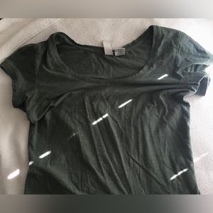 Joie Navy Green Woman’s Tee.
